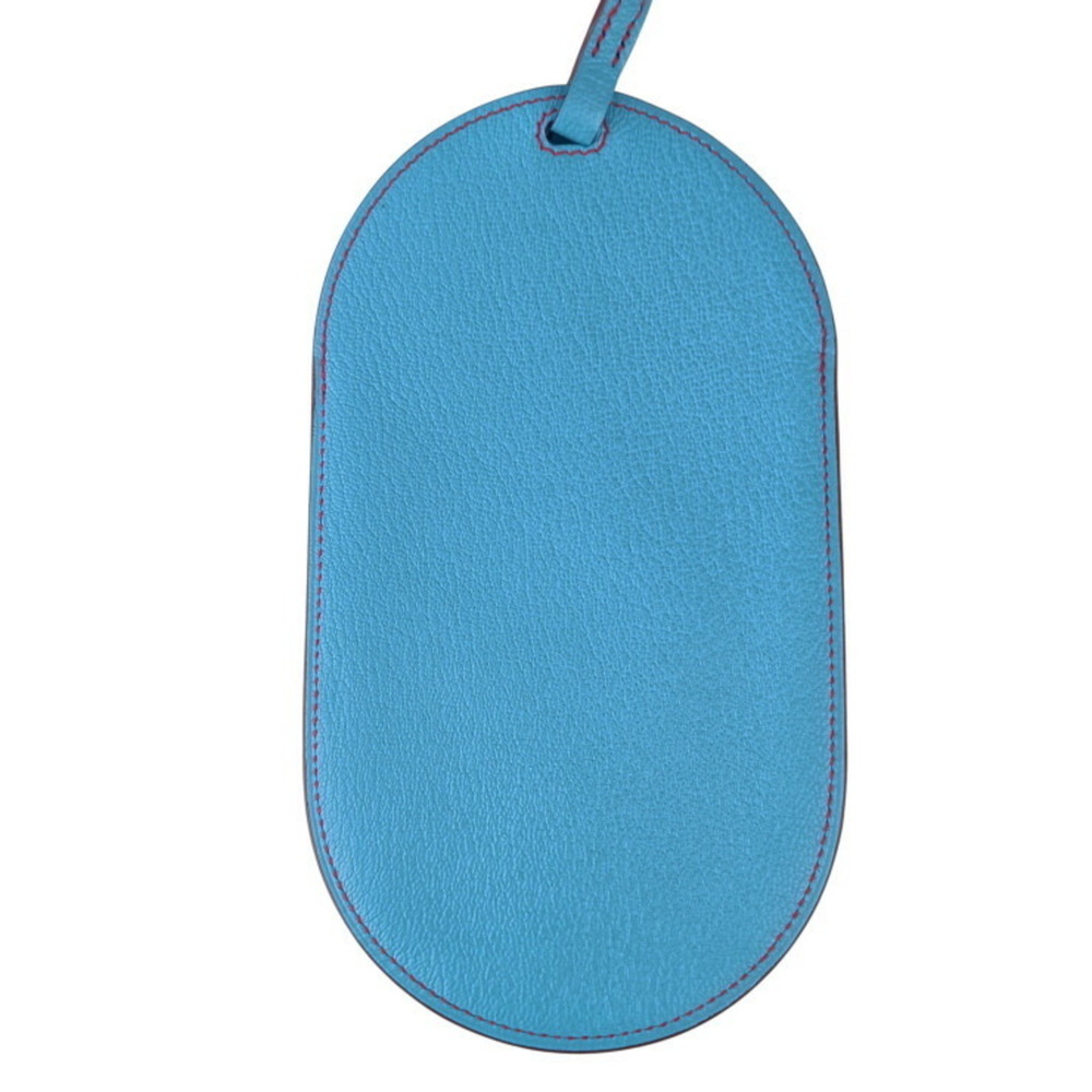 HERMES In the Loop To Go PM Smartphone Shoulder Bag 077704CA Celeste Chevre L... - Picture 3 of 8